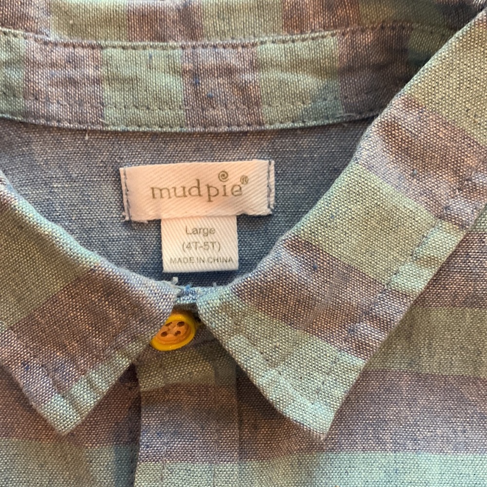 MudPie button up - Picture 3 of 3